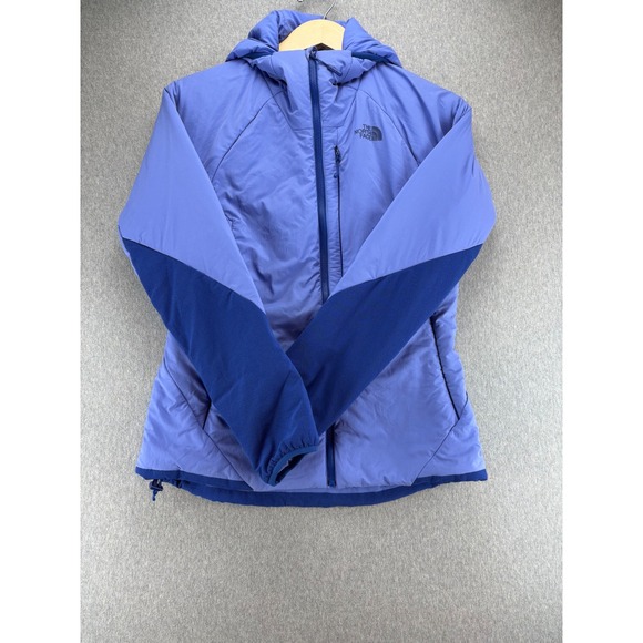 The North Face Women's M Ventrix Jacket Blue Hooded Full Zip Winter Fall Spring - Picture 1 of 11